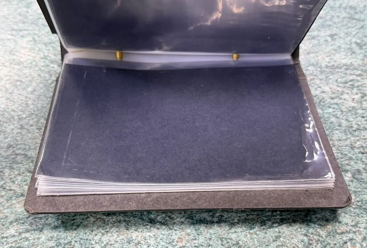 First Day Cover FDC Album Binder 25 Page, Single Pocket, Black Inserts, Holds 50 - image 4 | Free standard UK delivery included | Discount Quality Products