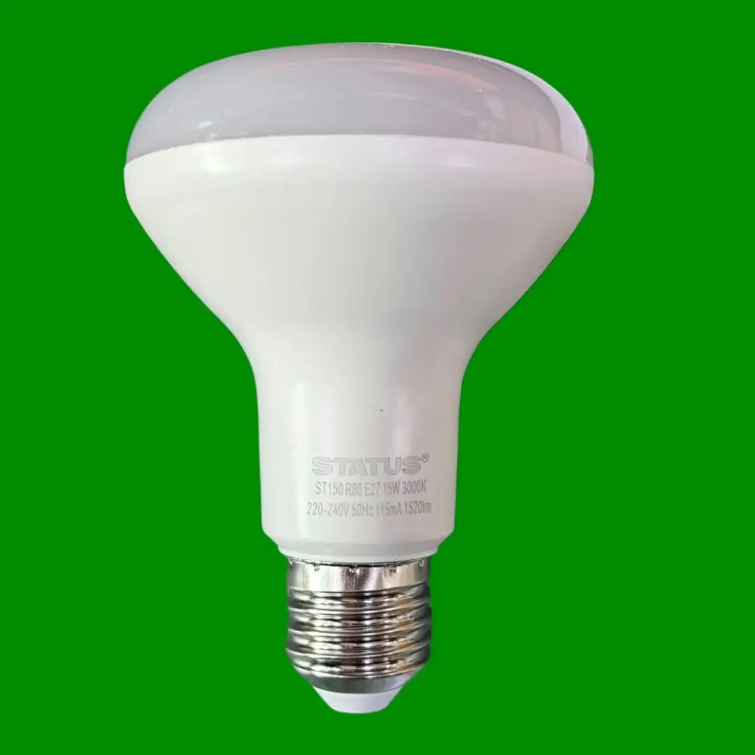 2x 15W (=100W) R80 LED Pearl Reflector Spot Light Bulb, Edison Screw ES E27 Lamp - image 2 | Free standard UK delivery included | Discount Quality Products