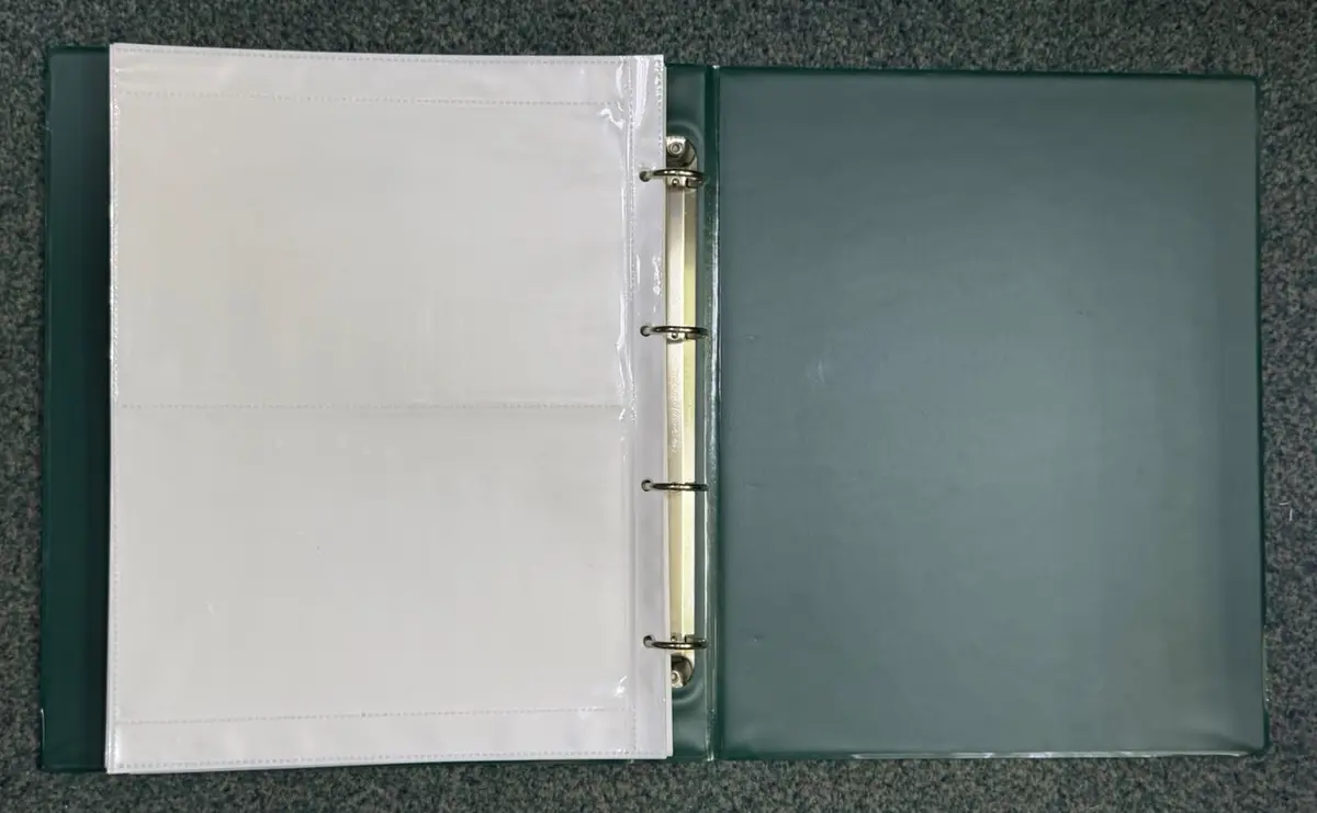 First Day Cover FDC Stamp Album Binder Portfolio, 21 Page Twin Pocket, Holds 84 - image 4 | Free standard UK delivery included | Discount Quality Products