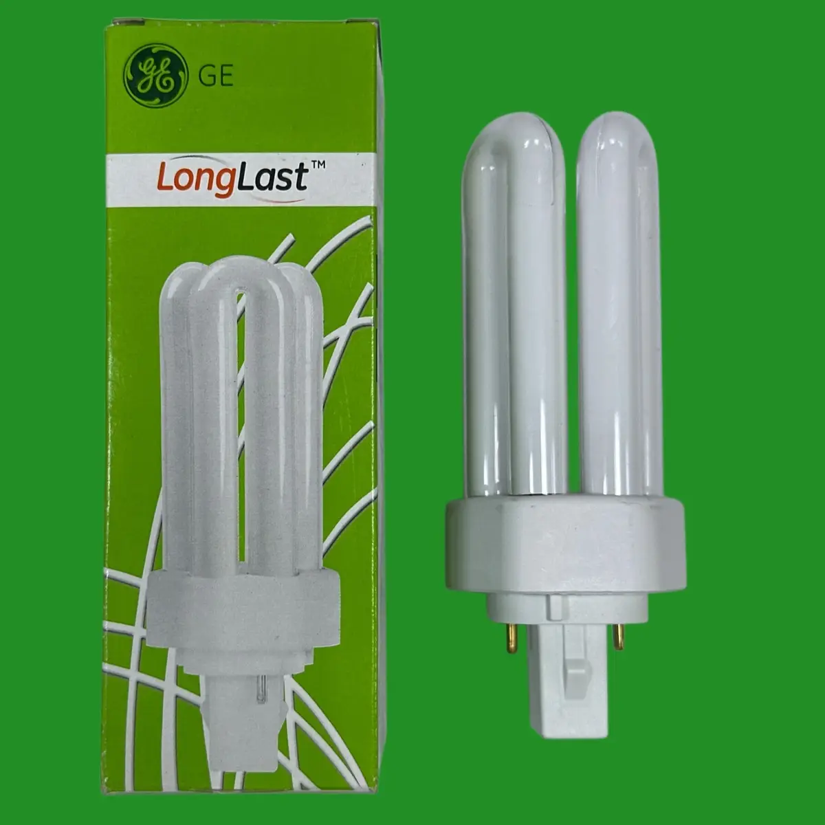 1x 18W GE GX24d-2, 2 pin, CFL BIAX T PL Light Bulb 4000K 840 Low Energy  Lamp - image 3 | Free standard UK delivery included | Discount Quality Products
