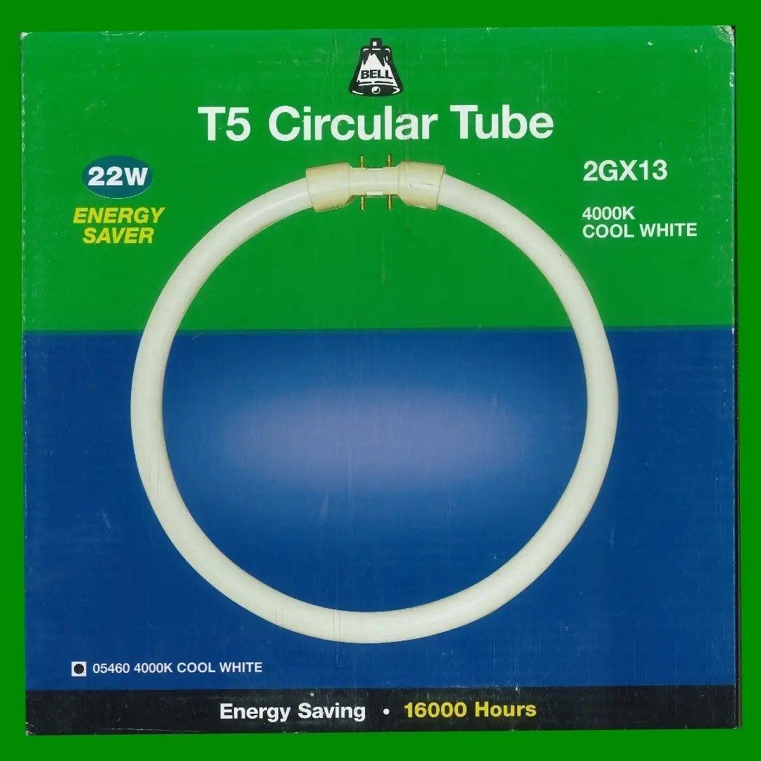 1x 22W BELL 2GX13 4 Pin Circular 220mm Fluorescent Tube 4000K 1900lm Light Bulb - image 2 | Free standard UK delivery included | Discount Quality Products
