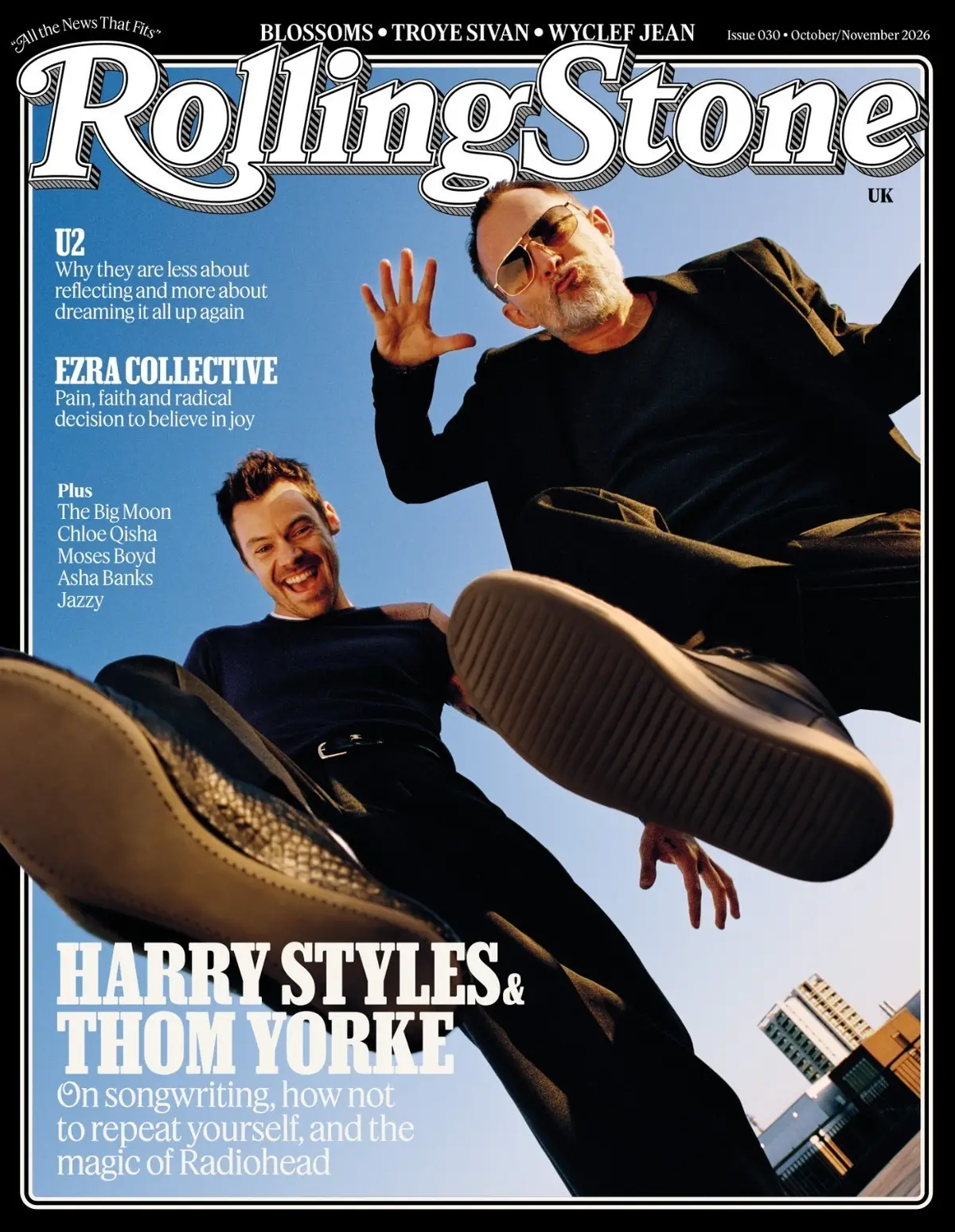Rolling Stone Magazine Harry Styles, Thom Yorke U2  #30 Oct/Nov 2026 [PRE-ORDER]