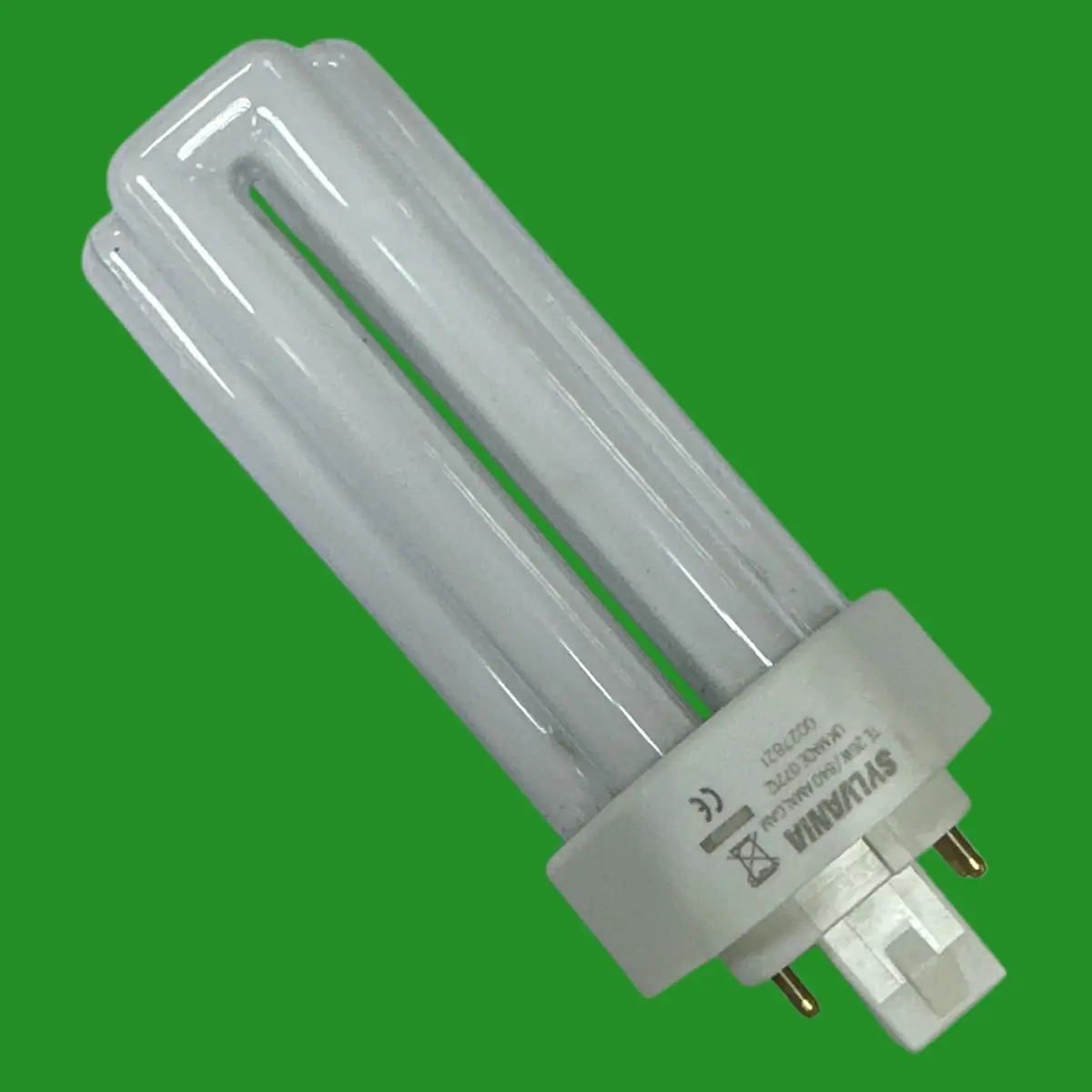 1x 26W Sylvania GX24q-3 4 Pin Lynx TE CFL PL Light Bulb 1800lm 4000K Cool White - image 3 | Free standard UK delivery included | Discount Quality Products