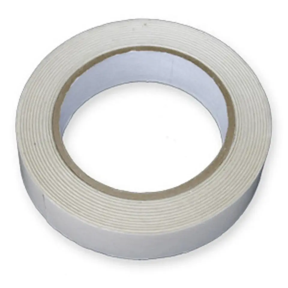 1x 24mm x 30m Double Sided Adhesive Tape, Strong Sticky, DIY, Craft, Gift Wrap