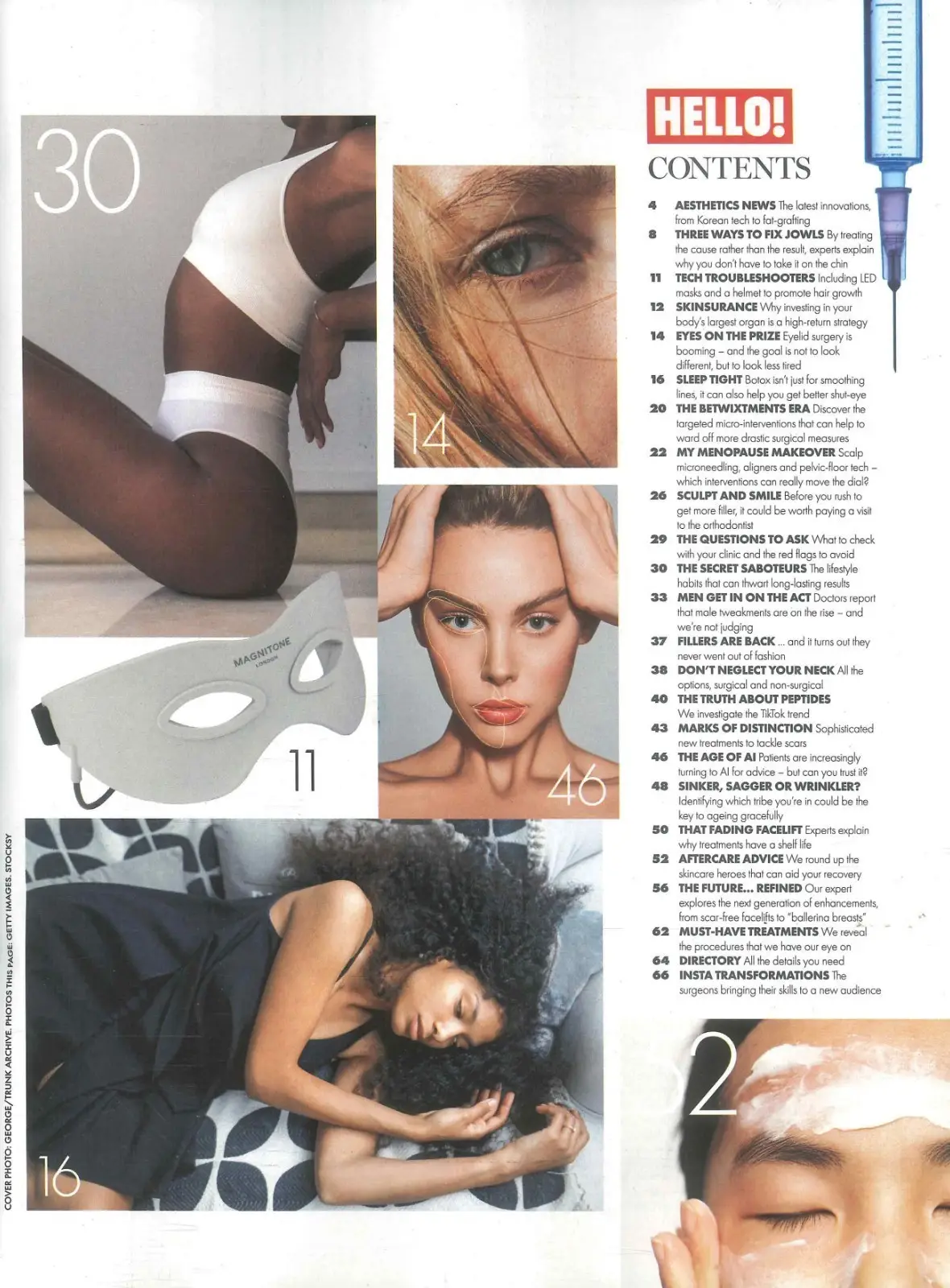 HELLO! Magazine: Aesthetics Guide, Beauty, Skincare, Treatments, 68-Page Special - image 3 | Free standard UK delivery included | Discount Quality Products