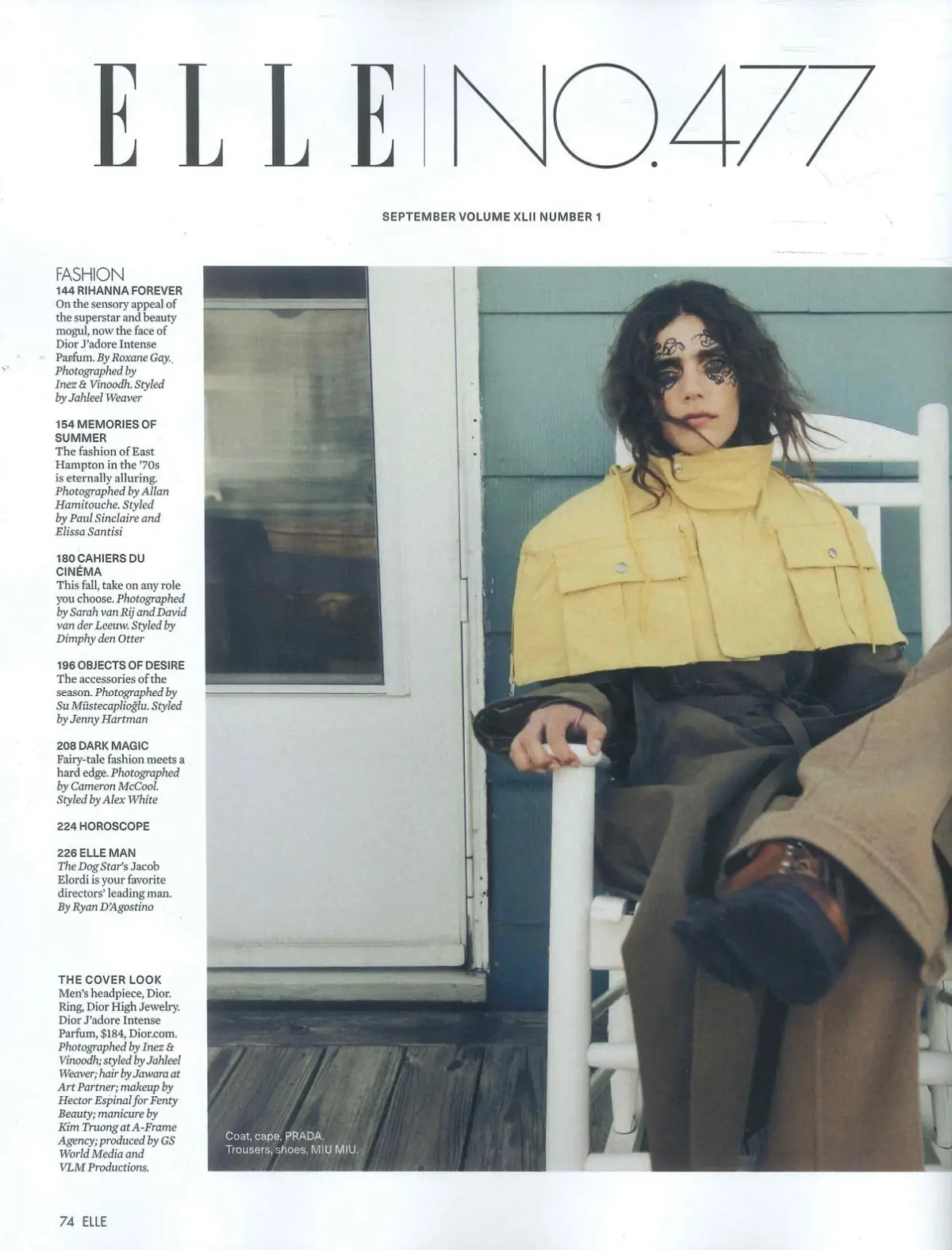Elle USA Magazine Rihanna, Jacob Elordi, Florence Pugh, Frances Haugen Sept 2026 - image 4 | Free standard UK delivery included | Discount Quality Products