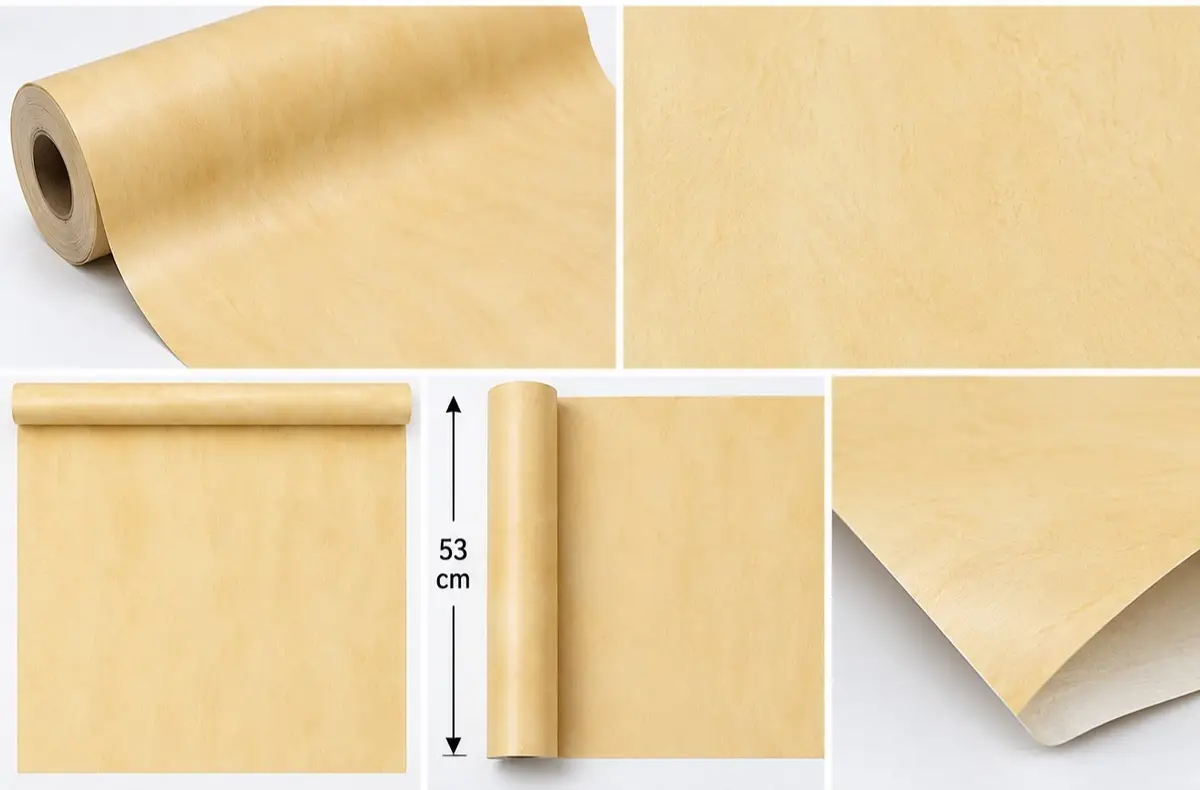 Holden Décor Vinyl Washable Wallpaper 10m x 53cm Free Match Beige Cream Textured - image 3 | Free standard UK delivery included | Discount Quality Products