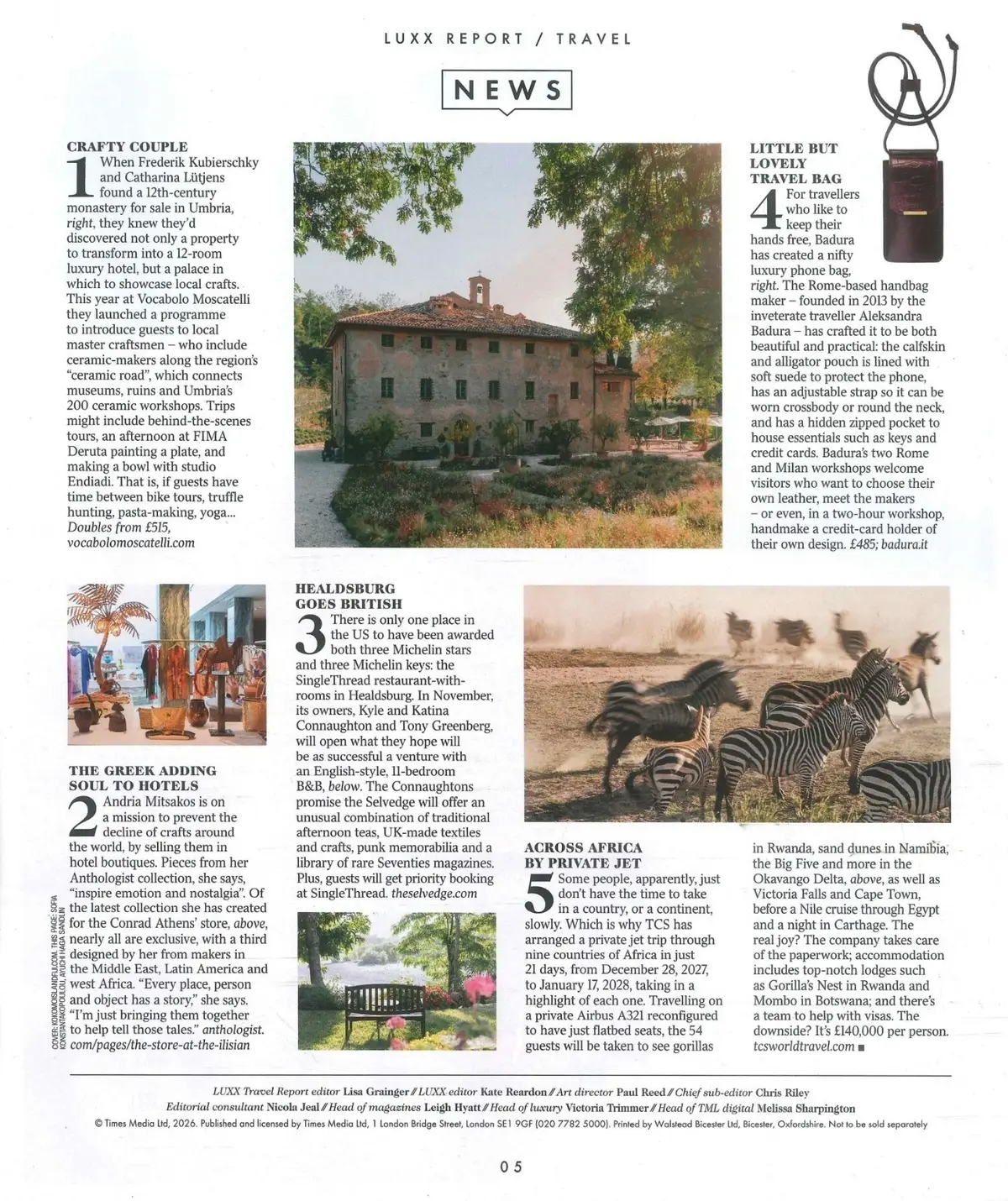 Times LUXX Report Magazine: Paradise Found South Pacific Travel News, Sept 2026 - image 3 | Free standard UK delivery included | Discount Quality Products