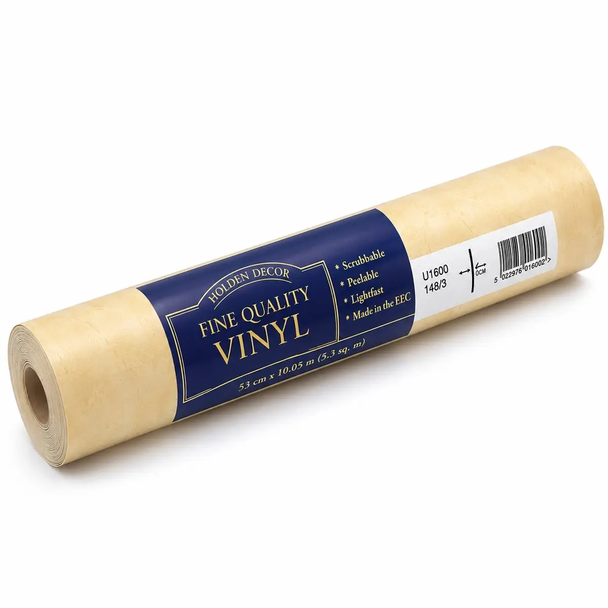Holden Décor Vinyl Washable Wallpaper 10m x 53cm Free Match Beige Cream Textured - image 5 | Free standard UK delivery included | Discount Quality Products