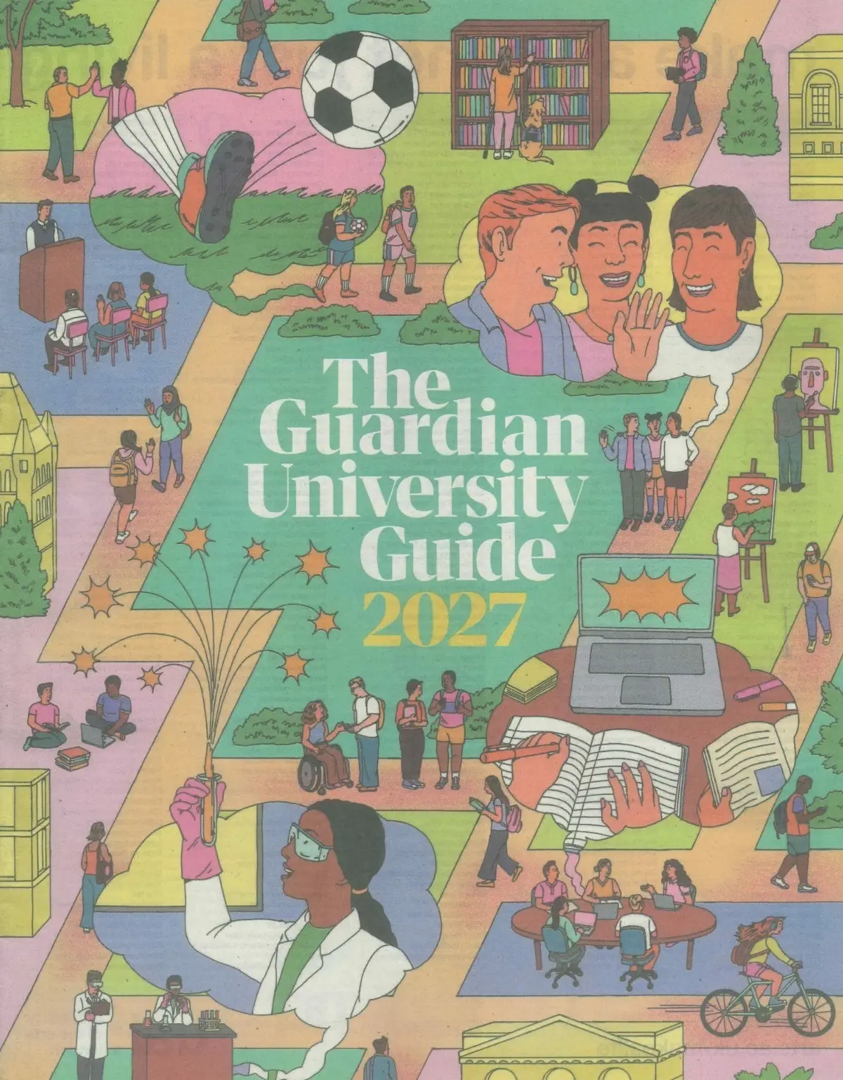 Guardian Magazine: University Guide 2027, Rankings, Student Finance, 12.9.26