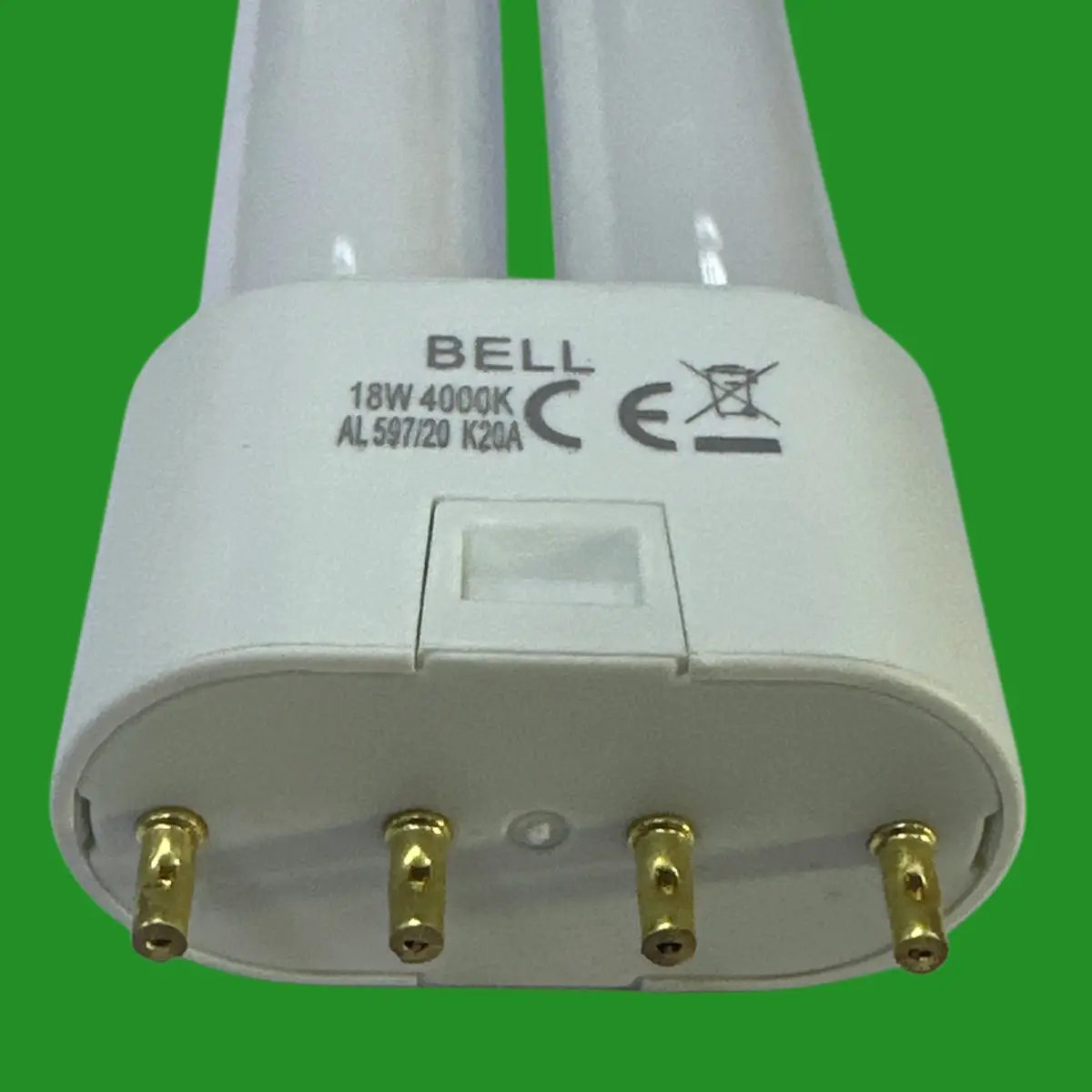 1x 18W BELL Dimmable 2G11 Light Bulb 4 Pin PLL 840 CFL 4000K Cool White Lamp - image 4 | Free standard UK delivery included | Discount Quality Products