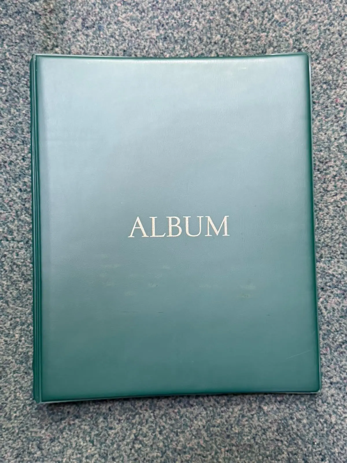 First Day Cover FDC Stamp Album Binder Portfolio, 21 Page Twin Pocket, Holds 84