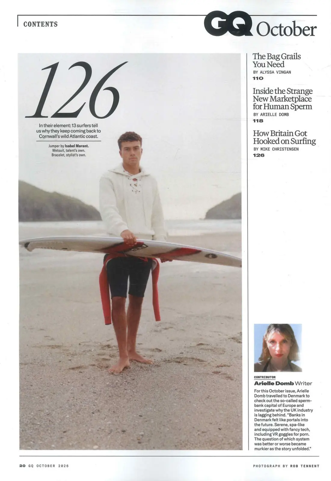 GQ Magazine Tom Cruise, George MacKay, Austin Abrams, Cornwall Surfing, Oct 2026 - image 6 | Free standard UK delivery included | Discount Quality Products
