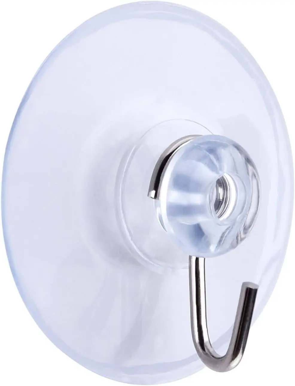 18 Pcs Clear Suction Cup Hooks for Glass, Window, Mirror, Tile, Bathroom, Shower - image 2 | Free standard UK delivery included | Discount Quality Products