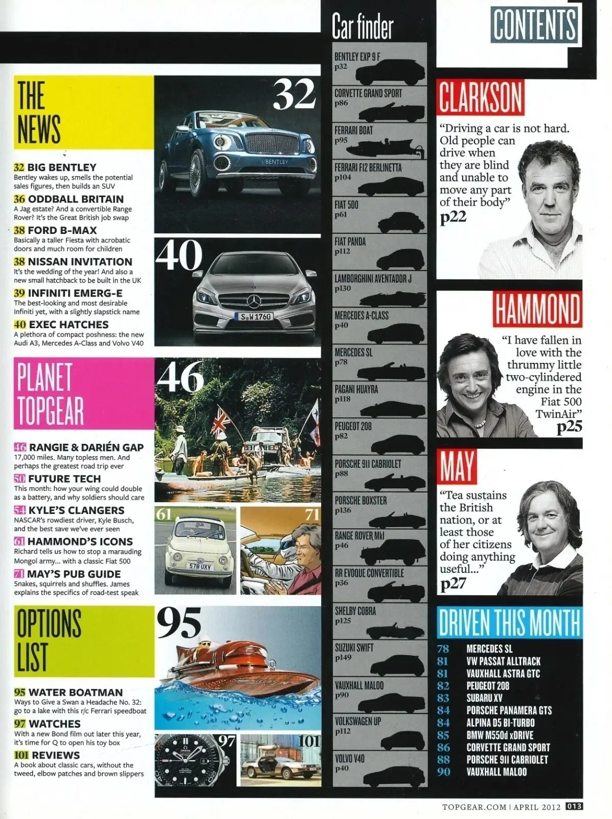BBC Top Gear Magazine #229, Ferrari F12, Lambo, Ford, April 2012 (Slight Wear) - image 4 | Free standard UK delivery included | Discount Quality Products