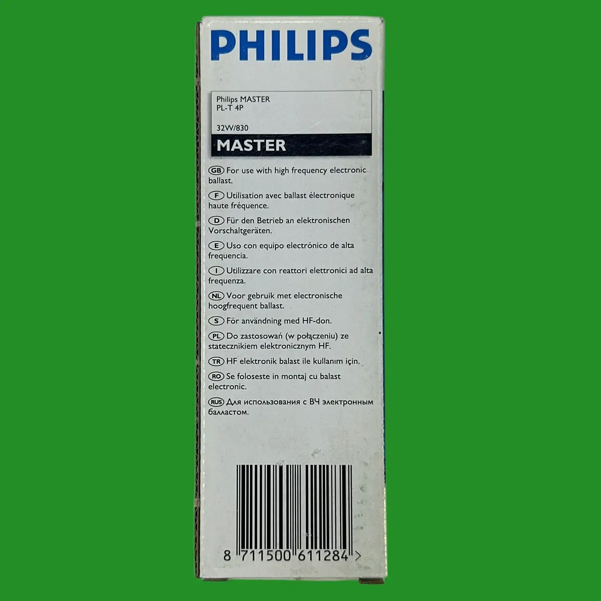 1x 32W Philips Dimmable GX24q-3 4 Pin MASTER PL-T CFL PL Light Bulb 3000K 830 - image 5 | Free standard UK delivery included | Discount Quality Products