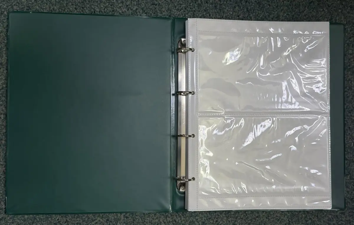 First Day Cover FDC Stamp Album Binder Portfolio, 21 Page Twin Pocket, Holds 84 - image 2 | Free standard UK delivery included | Discount Quality Products