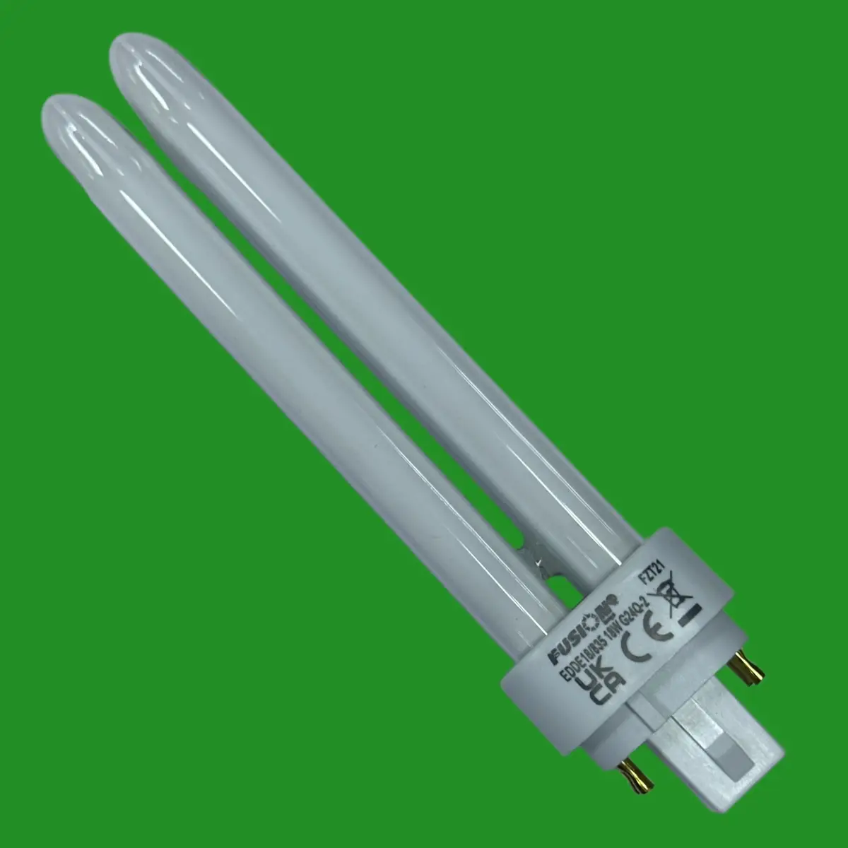 18W Fusion G24q-2 4 pin Low Energy CFL BLD Double Turn Light Bulb 3500K White - image 5 | Free standard UK delivery included | Discount Quality Products