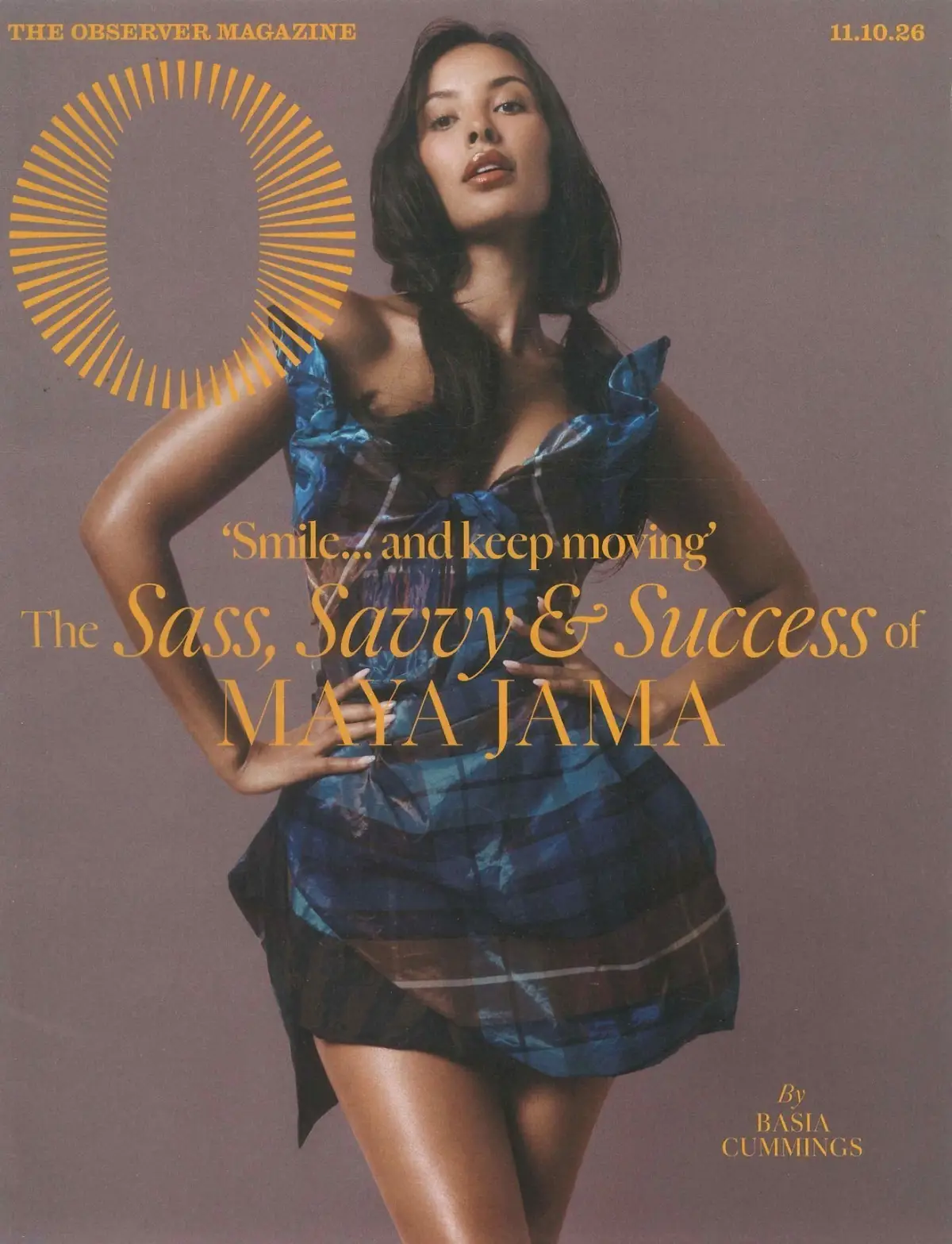 Observer Magazine: Maya Jama, Basia Cummings, Catherine Cho, N. Slater, 11.10.26