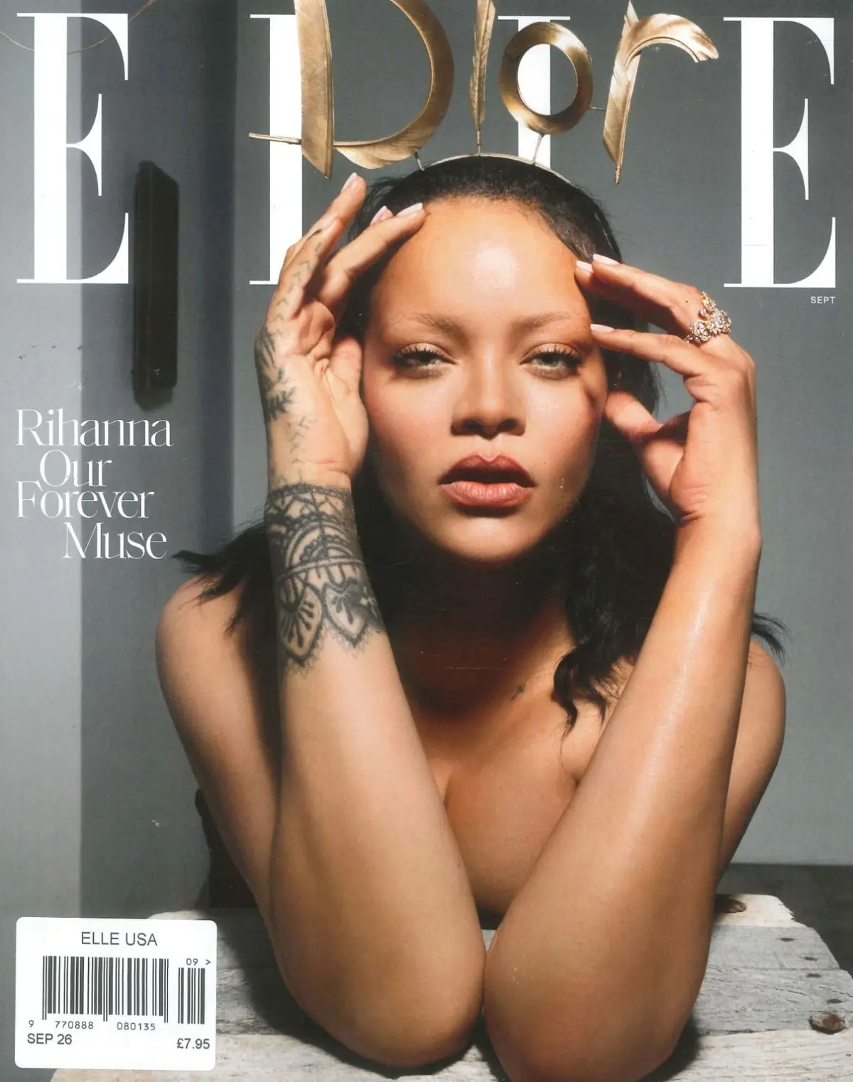 Elle USA Magazine Rihanna, Jacob Elordi, Florence Pugh, Frances Haugen Sept 2026